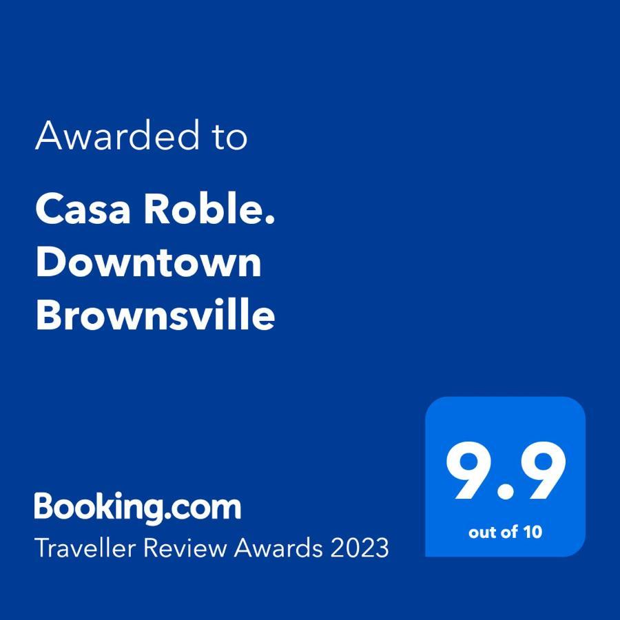 Casa Roble. Downtown Браунсвілл Екстер'єр фото
